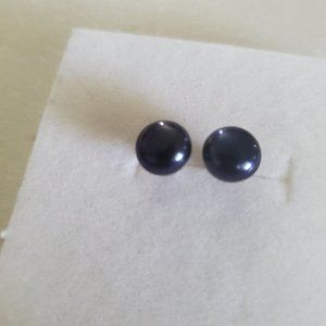 New freshwater black earrings MST1904   FINAL MARKDOWN